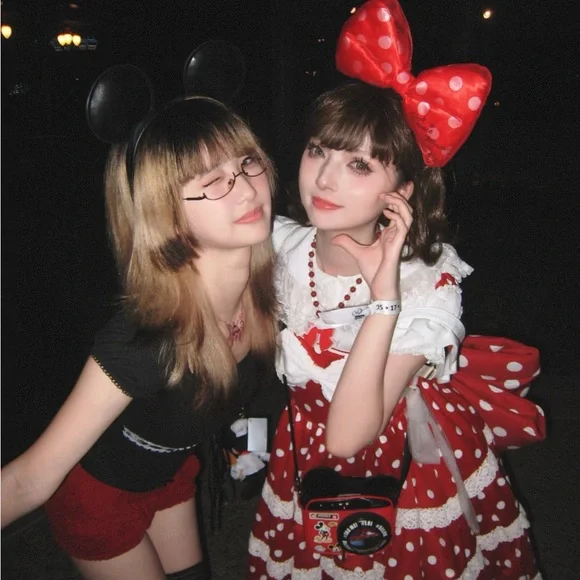 Disney Minnie Mouse Red Polka Dot Headband - Picture 5 of 5